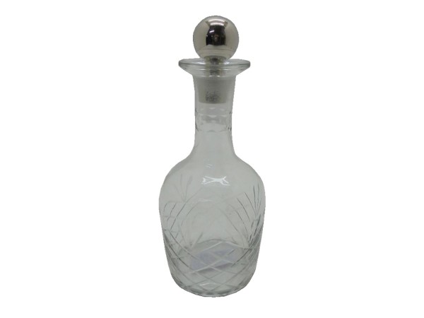 SHIRAN ΜΠΟΥΚΑΛΑ 12x12x27cm ΓΥΑΛΙ ΔΙΑΦΑΝΟ SILVER ΑΛΟΥΜΙΝΙΟ SHIRAN ΜΠΟΥΚΑΛΑ 12x12x27cm ΓΥΑΛΙ ΔΙΑΦΑΝΟ SILVER ΑΛΟΥΜΙΝΙΟ