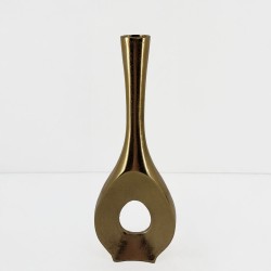 ADEL ΒΑΖΟ 17x5x46cm ΑΛΟΥΜΙΝΙΟ ΧΡΥΣΟ