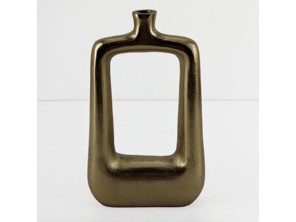 NAZAR ΒΑΖΟ 26x8x42cm ΑΛΟΥΜΙΝΙΟ ΧΡΥΣΟ