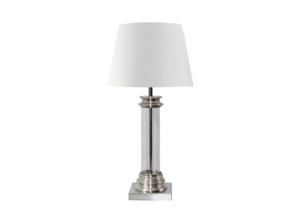 SKYLER ΦΩΤΙΣΤΙΚΟ ΕΠΙΤΡΑΠΕΖΙΟ 37x37x62cm ΑΛΟΥΜΙΝΙΟ ΑΣΗΜΙ ΓΥΑΛΙ ΛΕΥΚΟ SKYLER ΦΩΤΙΣΤΙΚΟ ΕΠΙΤΡΑΠΕΖΙΟ 37x37x62cm ΑΛΟΥΜΙΝΙΟ ΑΣΗΜΙ ΓΥΑΛΙ ΛΕΥΚΟ