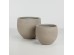 SCILLA ΓΛΑΣΤΡΑ SET 2ΤΜΧ 40x40x34cm ΤΣΙΜΕΝΤΟ ΚΑΦΕ ΑΝΟΙΧΤΟ SCILLA ΓΛΑΣΤΡΑ SET 2ΤΜΧ 40x40x34cm ΤΣΙΜΕΝΤΟ ΚΑΦΕ ΑΝΟΙΧΤΟ