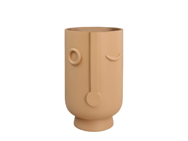 FIRA ΒΑΖΟ 16x15x25cm POLYRESIN TERRACOTTA