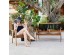 FOLEGANDROS ΓΛΑΣΤΡΑ 32x32x93cm FIBER GLASS ΜΠΕΖ ΚΑΦΕ FOLEGANDROS ΓΛΑΣΤΡΑ 32x32x93cm FIBER GLASS ΜΠΕΖ ΚΑΦΕ