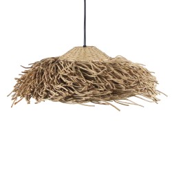 MAUI ΦΩΤΙΣΤΙΚΟ ΟΡΟΦΗΣ 43x43x17cm ΜΕΤΑΛΛΟ ΦΥΣΙΚΟ ΣΧΟΙΝΙ