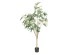 PEACOCK TREE ΔΕΝΤΡΟ ΤΕΧΝΗΤΟ ΣΕ ΓΛΑΣΤΡΑ 220cm PE ΠΡΑΣΙΝΟ ΜΕΤΑΞΩΤΟ ΥΦΑΣΜΑ