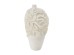 CORALLI ΒΑΖΟ 22x23x42cm POLYRESIN ΛΕΥΚΟ