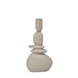 VOTSALO ΚΗΡΟΠΗΓΙΟ 10x6x20cm POLYRESIN ΜΠΕΖ