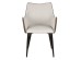 MALONE ΚΑΡΕΚΛΑ ΠΟΛΥΘΡΟΝΑ BEIGE ΛΑΔΙ ΜΑΥΡΟ 46x61x86.5cm
