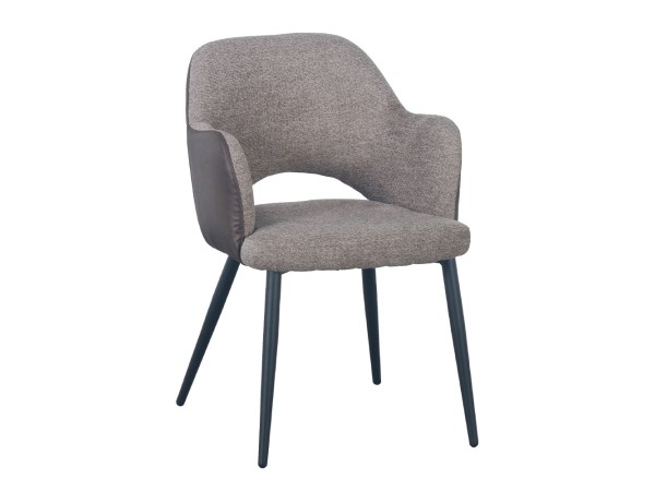 ASCOT ΚΑΡΕΚΛΑ ΚΑΦΕ ΣΚΟΥΡΟ ΜΑΥΡΟ 60x63.5x79cm ASCOT ΚΑΡΕΚΛΑ ΚΑΦΕ ΣΚΟΥΡΟ ΜΑΥΡΟ 60x63.5x79cm