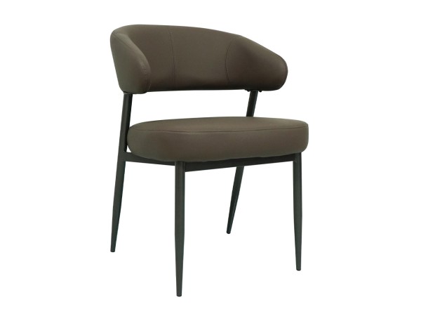 CROI ΚΑΡΕΚΛΑ ΚΑΦΕ ΜΑΥΡΟ 59x54x78cm CROI ΚΑΡΕΚΛΑ ΚΑΦΕ ΜΑΥΡΟ 59x54x78cm
