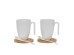 CURVE ΚΟΥΠΑ 22x22x8cm ΠΟΡΣΕΛΑΝΗ ΛΕΥΚΟ ΦΥΣΙΚΟ BAMBOO CURVE ΚΟΥΠΑ 22x22x8cm ΠΟΡΣΕΛΑΝΗ ΛΕΥΚΟ ΦΥΣΙΚΟ BAMBOO