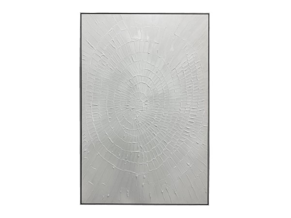 WHITE FINGERPRINTS ΠΙΝΑΚΑΣ ΔΙΑΚΟΣΜΗΣΗΣ 80x120x4cm ΚΑΜΒΑΣ ΛΕΥΚΟ ΑΣΗΜΙ WHITE FINGERPRINTS ΠΙΝΑΚΑΣ ΔΙΑΚΟΣΜΗΣΗΣ 80x120x4cm ΚΑΜΒΑΣ ΛΕΥΚΟ ΑΣΗΜΙ