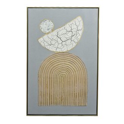 ART VIBRANCE ΠΙΝΑΚΑΣ ΔΙΑΚΟΣΜΗΣΗΣ 60x90x4cm ΚΑΜΒΑΣ ΠΟΛΥΧΡΩΜΟ ΧΡΥΣΟ