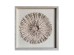 PURE EARTH ΠΙΝΑΚΑΣ ΔΙΑΚΟΣΜΗΣΗΣ 60x60x4cm ΧΑΡΤΙ ΜΠΕΖ ΓΥΑΛΙ ΦΥΣΙΚΟ
