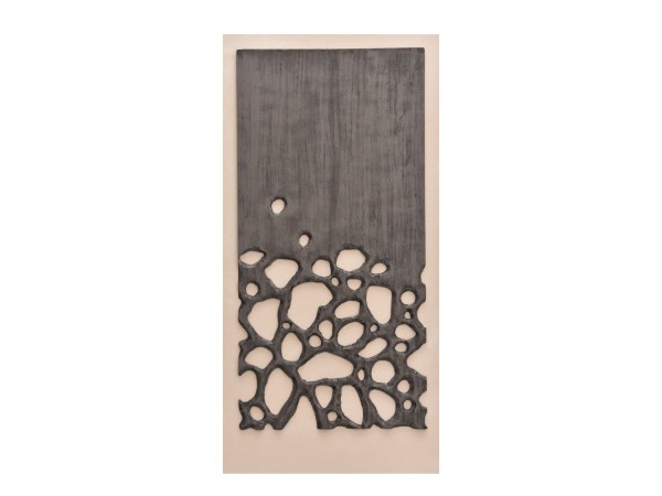 CONFIDENCE ΠΙΝΑΚΑΣ ΔΙΑΚΟΣΜΗΣΗΣ 60x120x4cm ΚΑΜΒΑΣ ΑΝΘΡΑΚΙ ΜΠΕΖ ΞΥΛΟ