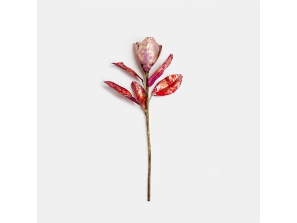 MAGNOLIA ΛΟΥΛΟΥΔΙ ΤΕΧΝΗΤΟ 58cm ΥΦΑΣΜΑ ΜΠΟΡΝΤΩ ΧΡΥΣΟ PVC MAGNOLIA ΛΟΥΛΟΥΔΙ ΤΕΧΝΗΤΟ 58cm ΥΦΑΣΜΑ ΜΠΟΡΝΤΩ ΧΡΥΣΟ PVC