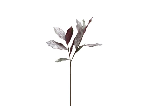MAGNOLIA LEAVES ΚΛΑΔΙ ΤΕΧΝΗΤΟ 78cm ΥΦΑΣΜΑ ΑΣΗΜΙ ΜΠΟΡΝΤΩ PVC MAGNOLIA LEAVES ΚΛΑΔΙ ΤΕΧΝΗΤΟ 78cm ΥΦΑΣΜΑ ΑΣΗΜΙ ΜΠΟΡΝΤΩ PVC
