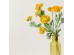 RANUNCULUS ΛΟΥΛΟΥΔΙ ΤΕΧΝΗΤΟ 51cm POLYESTER ΚΙΤΡΙΝΟ ΠΡΑΣΙΝΟ