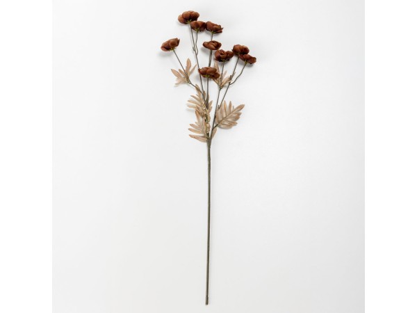 RANUNCULUS ΛΟΥΛΟΥΔΙ ΤΕΧΝΗΤΟ 81cm POLYESTER ΚΑΦΕ ΜΠΕΖ RANUNCULUS ΛΟΥΛΟΥΔΙ ΤΕΧΝΗΤΟ 81cm POLYESTER ΚΑΦΕ ΜΠΕΖ