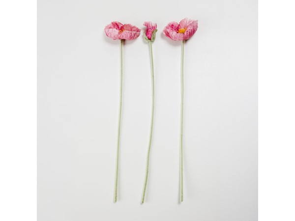POPPY ΛΟΥΛΟΥΔΙ ΤΕΧΝΗΤΟ 61cm POLYESTER ΡΟΖ ΣΚΟΥΡΟ POPPY ΛΟΥΛΟΥΔΙ ΤΕΧΝΗΤΟ 61cm POLYESTER ΡΟΖ ΣΚΟΥΡΟ
