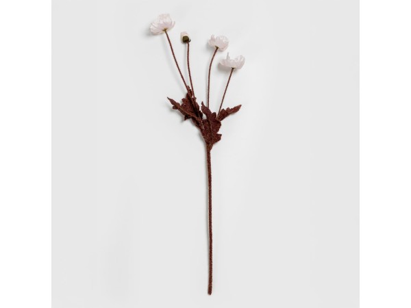 POPPY ΛΟΥΛΟΥΔΙ ΤΕΧΝΗΤΟ 60cm POLYESTER ΛΕΥΚΟ ΡΟΖ ΠΡΑΣΙΝΟ POPPY ΛΟΥΛΟΥΔΙ ΤΕΧΝΗΤΟ 60cm POLYESTER ΛΕΥΚΟ ΡΟΖ ΠΡΑΣΙΝΟ
