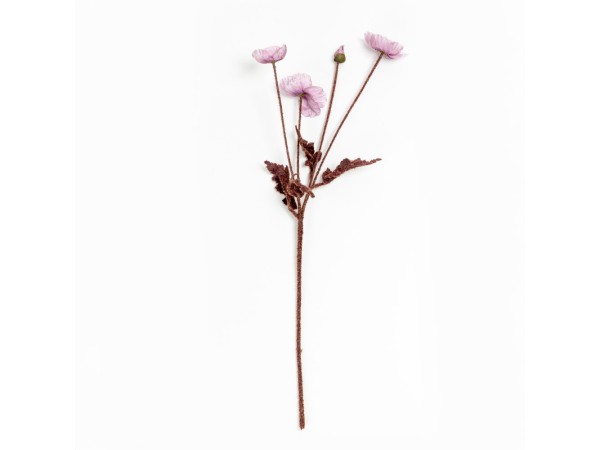POPPY ΛΟΥΛΟΥΔΙ ΤΕΧΝΗΤΟ 60cm POLYESTER ΛΙΛΑ ΜΩΒ ΠΡΑΣΙΝΟ POPPY ΛΟΥΛΟΥΔΙ ΤΕΧΝΗΤΟ 60cm POLYESTER ΛΙΛΑ ΜΩΒ ΠΡΑΣΙΝΟ