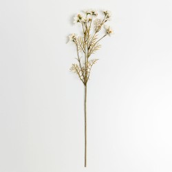 SKY COSMOS ΛΟΥΛΟΥΔΙ ΤΕΧΝΗΤΟ 79cm POLYESTER ΜΠΕΖ ΠΡΑΣΙΝΟ
