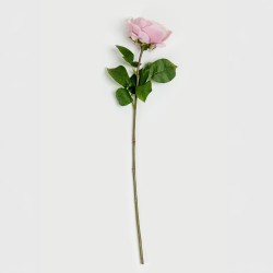 BEAUTY ROSE ΛΟΥΛΟΥΔΙ ΤΕΧΝΗΤΟ 67cm POLYESTER ΡΟΖ ΠΡΑΣΙΝΟ