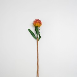 CAMPANULA ΛΟΥΛΟΥΔΙ ΤΕΧΝΗΤΟ 61cm POLYESTER ΠΟΡΤΟΚΑΛΙ ΠΡΑΣΙΝΟ