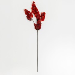 BOUGAINVILLEA ΛΟΥΛΟΥΔΙ ΤΕΧΝΗΤΟ 105cm POLYESTER ΚΟΚΚΙΝΟ ΠΟΡΤΟΚΑΛΙ