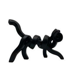 BELMA ΔΙΑΚΟΣΜΗΤΙΚΟ ΓΑΤΑ 30x8x22cm POLYRESIN ΜΑΥΡΟ