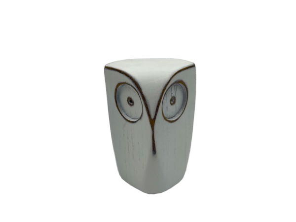 OWL S ΔΙΑΚΟΣΜΗΤΙΚΟ ΚΟΥΚΟΥΒΑΓΙΑ 7x7x9cm POLYRESIN ΛΕΥΚΟ OWL S ΔΙΑΚΟΣΜΗΤΙΚΟ ΚΟΥΚΟΥΒΑΓΙΑ 7x7x9cm POLYRESIN ΛΕΥΚΟ