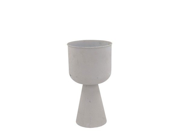 LINEAR 46 ΚΑΣΠΩ 25x25x46cm ΜΕΤΑΛΛΟ ΛΕΥΚΟ LINEAR 46 ΚΑΣΠΩ 25x25x46cm ΜΕΤΑΛΛΟ ΛΕΥΚΟ