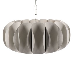 FULVIA ΦΩΤΙΣΤΙΚΟ ΟΡΟΦΗΣ 61x61x27cm ΜΕΤΑΛΛΟ ΛΕΥΚΟ