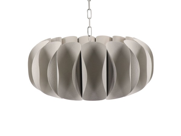 FULVIA ΦΩΤΙΣΤΙΚΟ ΟΡΟΦΗΣ 61x61x27cm ΜΕΤΑΛΛΟ ΛΕΥΚΟ