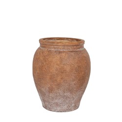 ALTHEA ΓΛΑΣΤΡΑ 30x30x37cm MgO TERRACOTTA