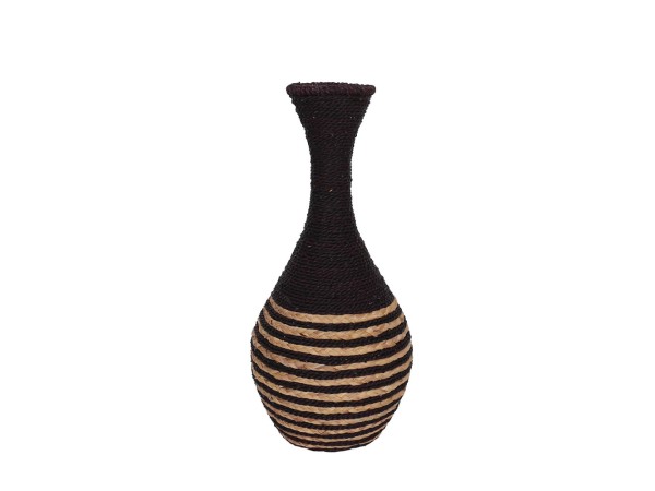 NUBIA ΒΑΖΟ 24x24x54cm ΜΕΤΑΛΛΟ ΜΑΥΡΟ ΦΥΣΙΚΟ ΣΧΟΙΝΙ NUBIA ΒΑΖΟ 24x24x54cm ΜΕΤΑΛΛΟ ΜΑΥΡΟ ΦΥΣΙΚΟ ΣΧΟΙΝΙ