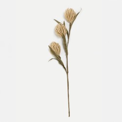 AROMA ESSENCE ΛΟΥΛΟΥΔΙ ΤΕΧΝΗΤΟ 65cm FOAM ΜΠΕΖ ΠΡΑΣΙΝΟ PVC