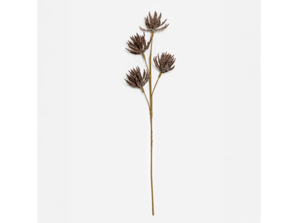 AROMA BLOSSOMS ΛΟΥΛΟΥΔΙ ΤΕΧΝΗΤΟ 65cm FOAM ΚΑΦΕ PVC