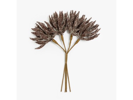AROMA BLOSSOMS ΛΟΥΛΟΥΔΙ ΤΕΧΝΗΤΟ 25cm FOAM ΚΑΦΕ PVC
