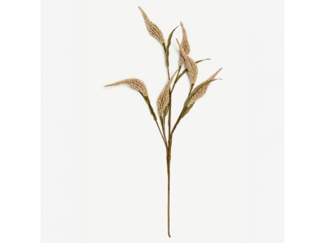 AROMA BLOSSOMS ΛΟΥΛΟΥΔΙ ΤΕΧΝΗΤΟ 80cm FOAM ΚΑΦΕ ΠΡΑΣΙΝΟ PVC