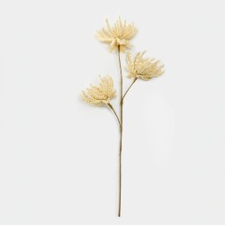 AROMA DELIGHTS ΛΟΥΛΟΥΔΙ ΤΕΧΝΗΤΟ 70cm FOAM ΚΡΕΜ PVC