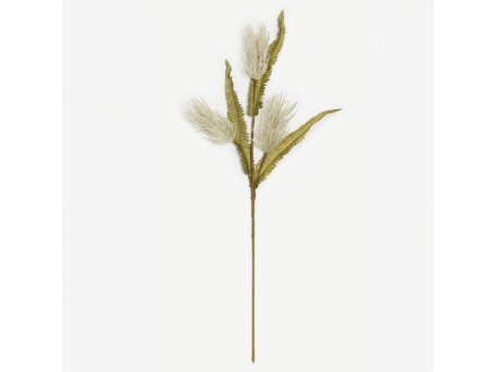 AROMA DELIGHTS ΛΟΥΛΟΥΔΙ ΤΕΧΝΗΤΟ 83cm FOAM ΚΡΕΜ ΠΡΑΣΙΝΟ PVC