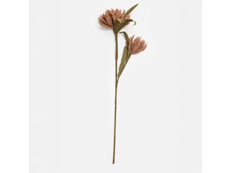 AROMA BLISS ΛΟΥΛΟΥΔΙ ΤΕΧΝΗΤΟ 57cm FOAM ΡΟΖ ΠΡΑΣΙΝΟ PVC