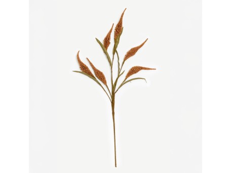 AROMA BLISS ΛΟΥΛΟΥΔΙ ΤΕΧΝΗΤΟ 80cm FOAM ΡΟΖ ΠΡΑΣΙΝΟ PVC