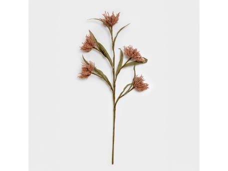 AROMA BLISS ΛΟΥΛΟΥΔΙ ΤΕΧΝΗΤΟ 66cm FOAM ΡΟΖ ΠΡΑΣΙΝΟ PVC