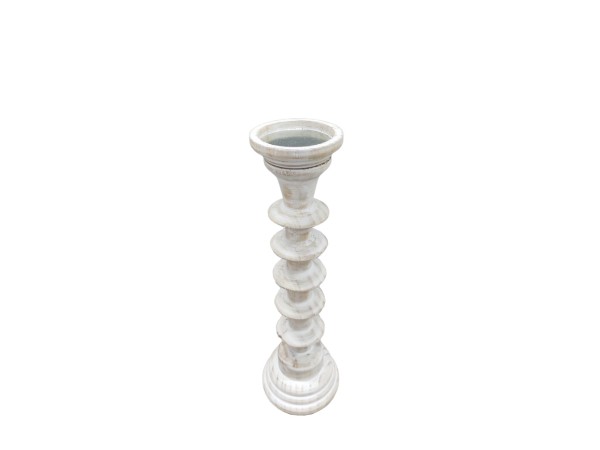 SIKINOS ΚΗΡΟΠΗΓΙΟ 13x13x42cm ΞΥΛΟ ΕΛΑΤΟΥ WHITE WASHED SIKINOS ΚΗΡΟΠΗΓΙΟ 13x13x42cm ΞΥΛΟ ΕΛΑΤΟΥ WHITE WASHED