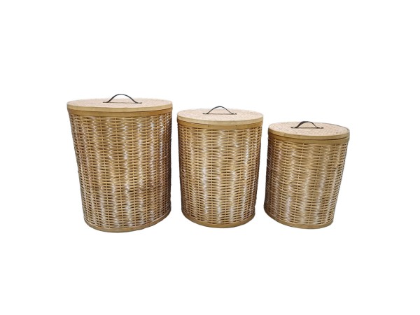 ITHAKI ΚΑΛΑΘΙ ΜΕ ΚΑΠΑΚΙ SET 3ΤΜΧ 51x51x61cm ΞΥΛΟ ΕΛΑΤΟΥ WHITE WASHED ΦΥΣΙΚΟ ΔΕΡΜΑ ITHAKI ΚΑΛΑΘΙ ΜΕ ΚΑΠΑΚΙ SET 3ΤΜΧ 51x51x61cm ΞΥΛΟ ΕΛΑΤΟΥ WHITE WASHED ΦΥΣΙΚΟ ΔΕΡΜΑ