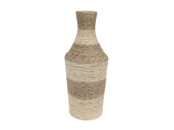 SIKINOS ΒΑΖΟ 25x25x63cm ΣΧΟΙΝΙ ΦΥΣΙΚΟ ΜΠΕΖ PLYWOOD