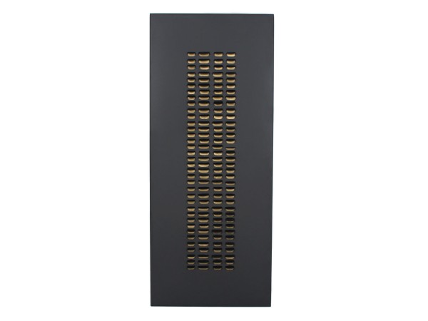 ESCAPE ΠΙΝΑΚΑΣ ΔΙΑΚΟΣΜΗΣΗΣ 50x120x4cm ΜΕΤΑΛΛΟ ΜΑΥΡΟ ΧΡΥΣΟ MDF